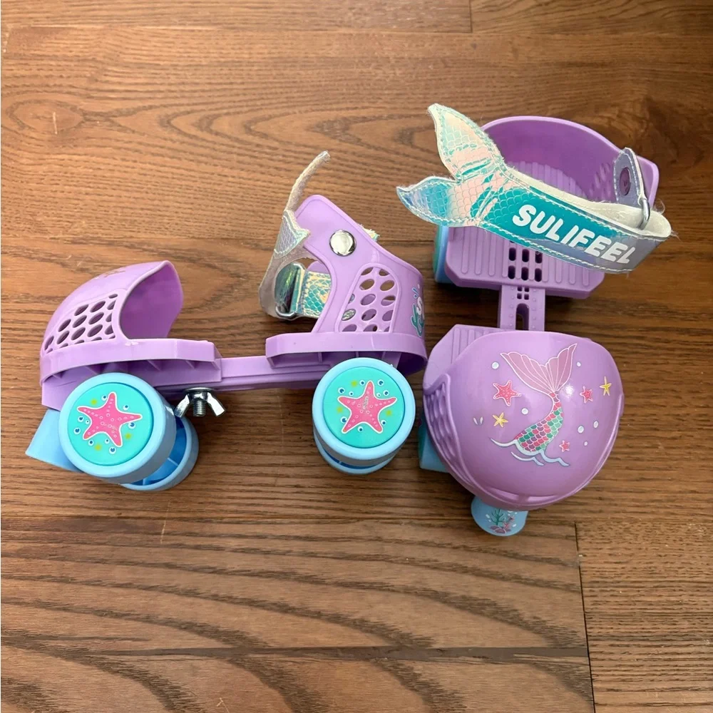 Kids Roller Skates - Purple - Picture 2 of 3